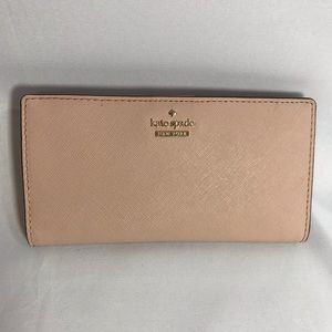 *KATE SPADE* Grand Street Stacy Bifold Pink Wallet